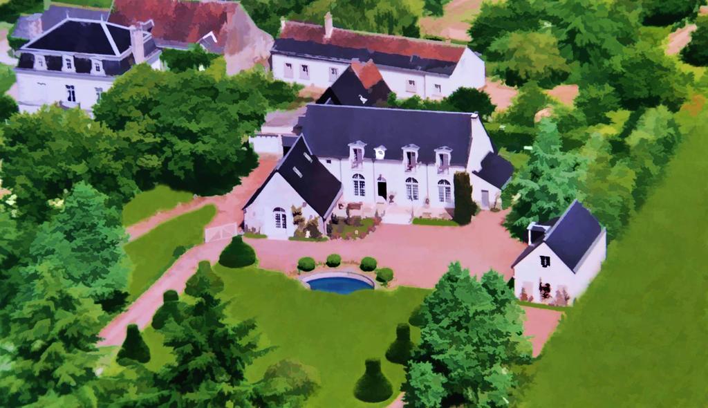 La Carriere Bed & Breakfast Charentilly Cameră foto