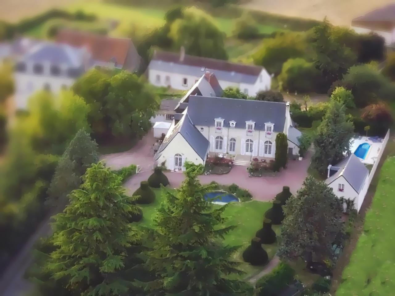 La Carriere Bed & Breakfast Charentilly Exterior foto